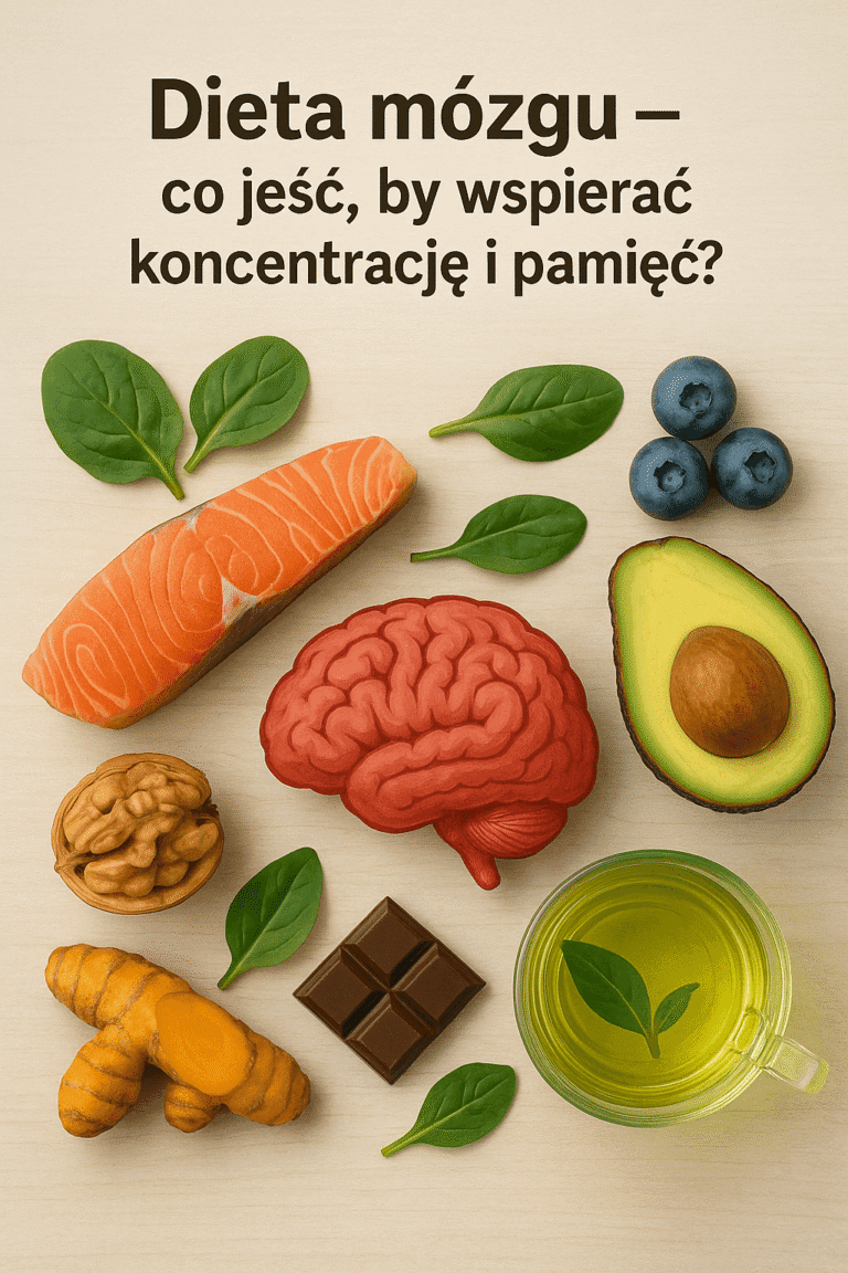 Dieta mózgu – co jeść, by wspierać koncentrację i pamięć?
