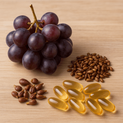 Ekstrakt z pestek winogron (OPC) – naturalna ochrona serca, naczyń i skóry